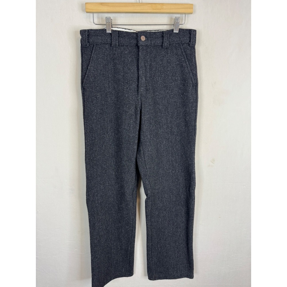 Codet Mens 31X31 Charcoal Grey Wool Blend Heavyweight‎ Trousers Canada